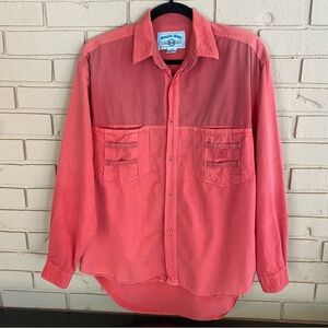 Vintage Bugle Boy Button Up Shirt Mens S Stripes 90s Street Wear Preppy Skater